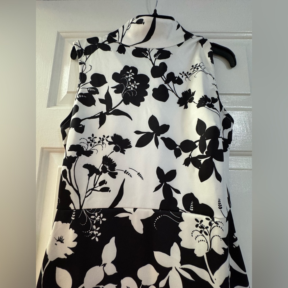 Venus Black & White Dress - Picture 2 of 6